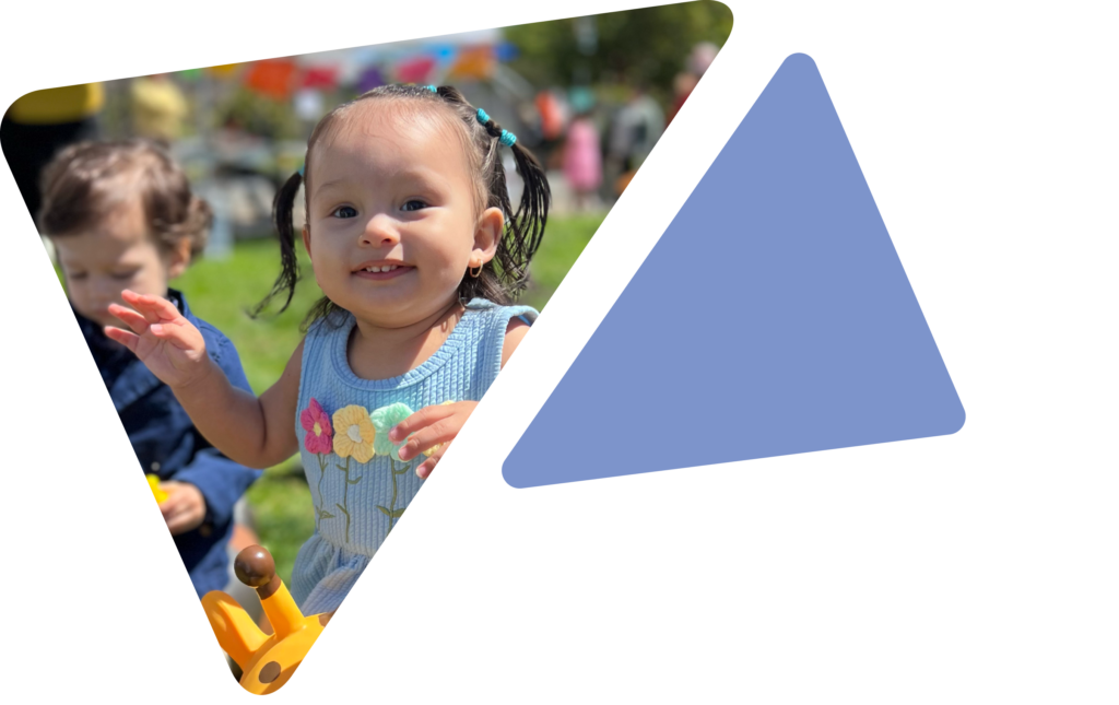 young child outside
